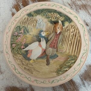 Tale of Jemima Puddle-Duck Collector plate
